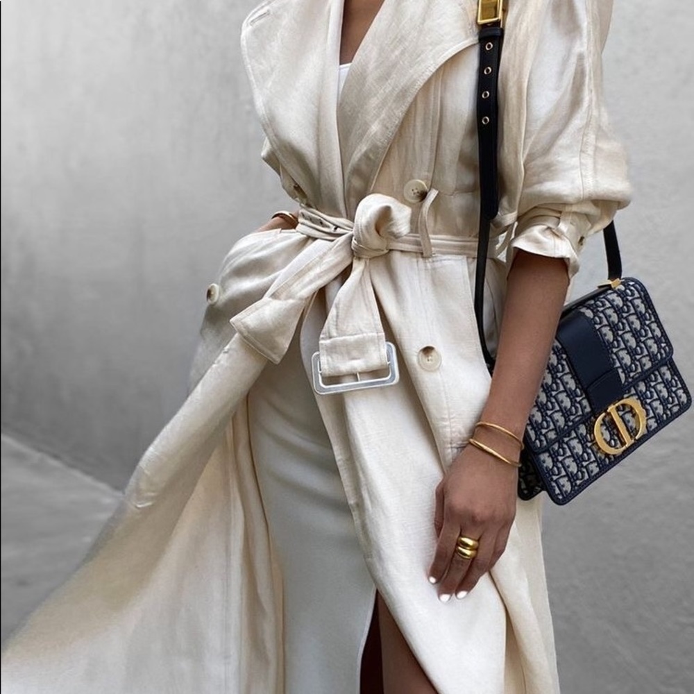 Zoa Trench Coat Dress-just beautiful - Picture 14 of 15